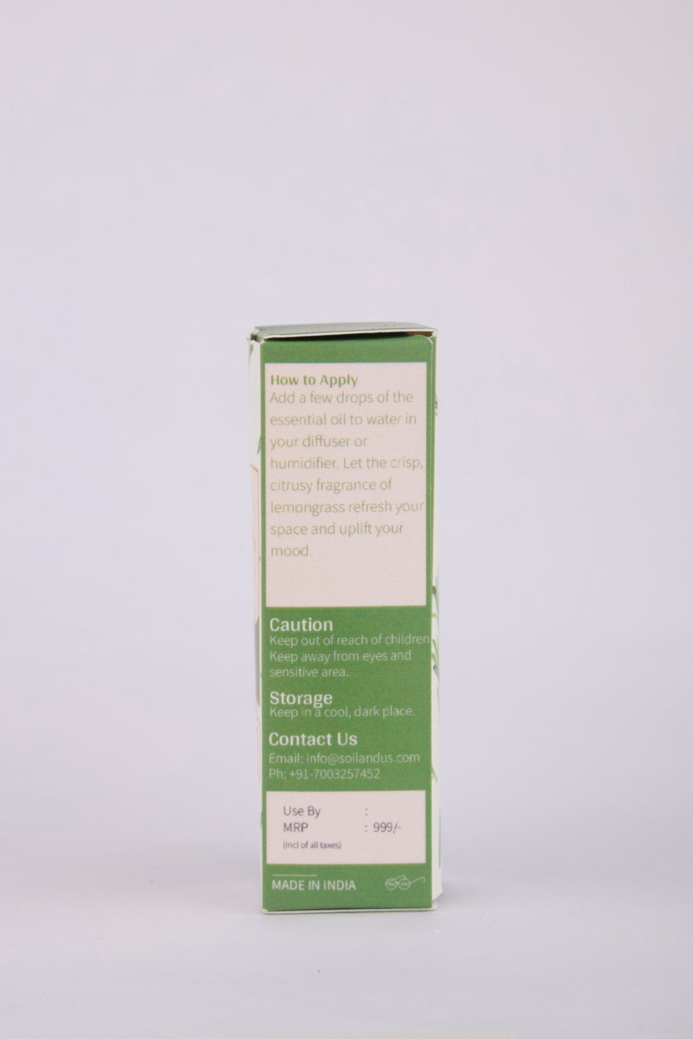 THE LEMONGRASS ESSENTIAL OIL