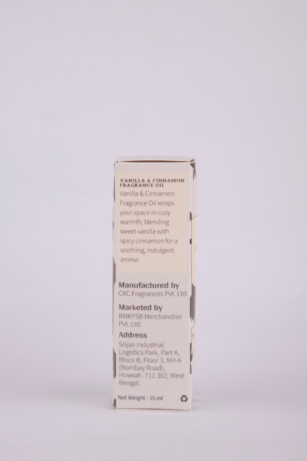 VANILLA & CINNAMON FRAGRANCE OIL