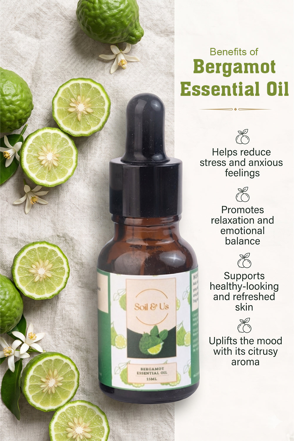 THE BERGAMOT ESSENTIAL OIL
