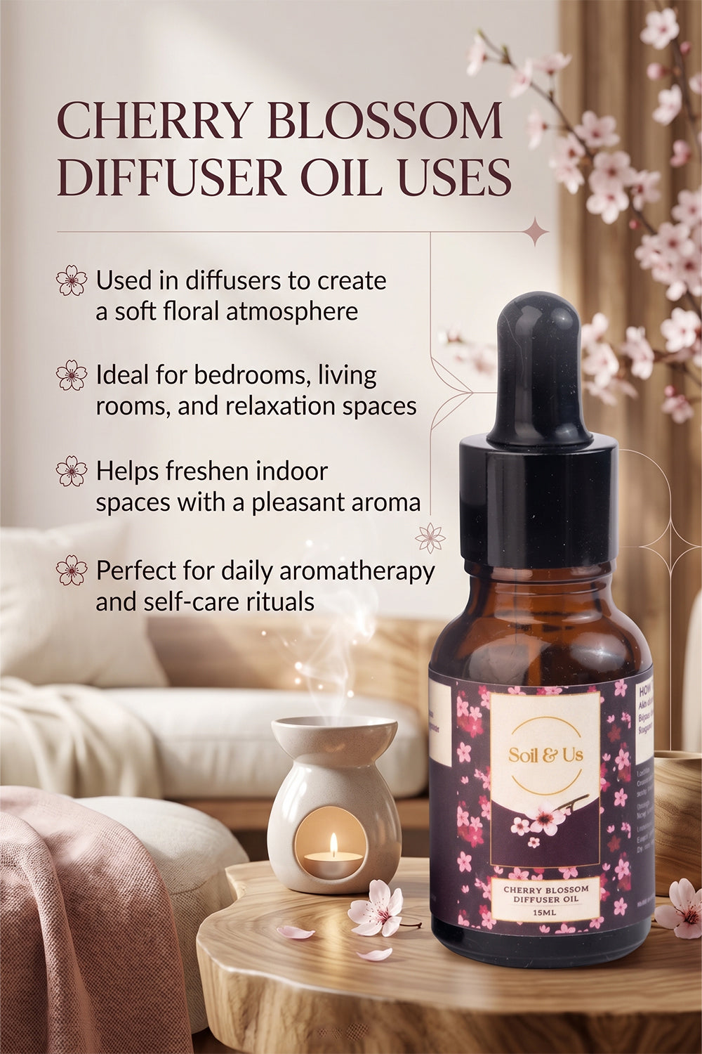 CHERRY BLOSSOM DIFFUSER OIL