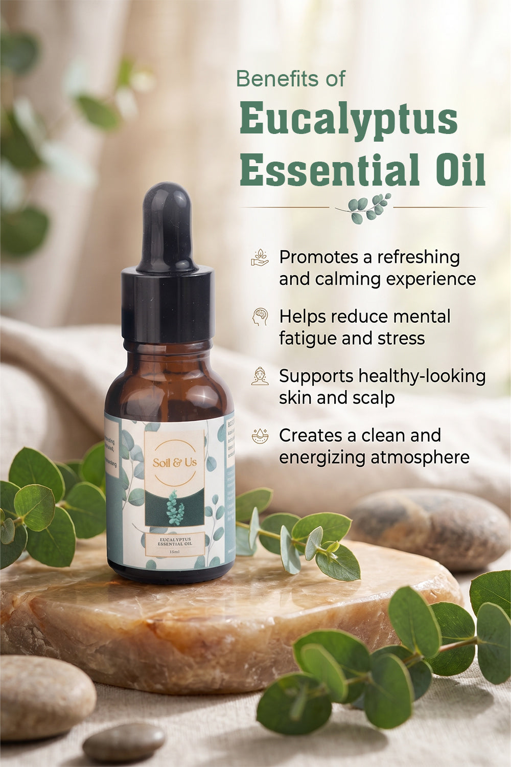 THE EUCALYPTUS ESSENTIAL OIL