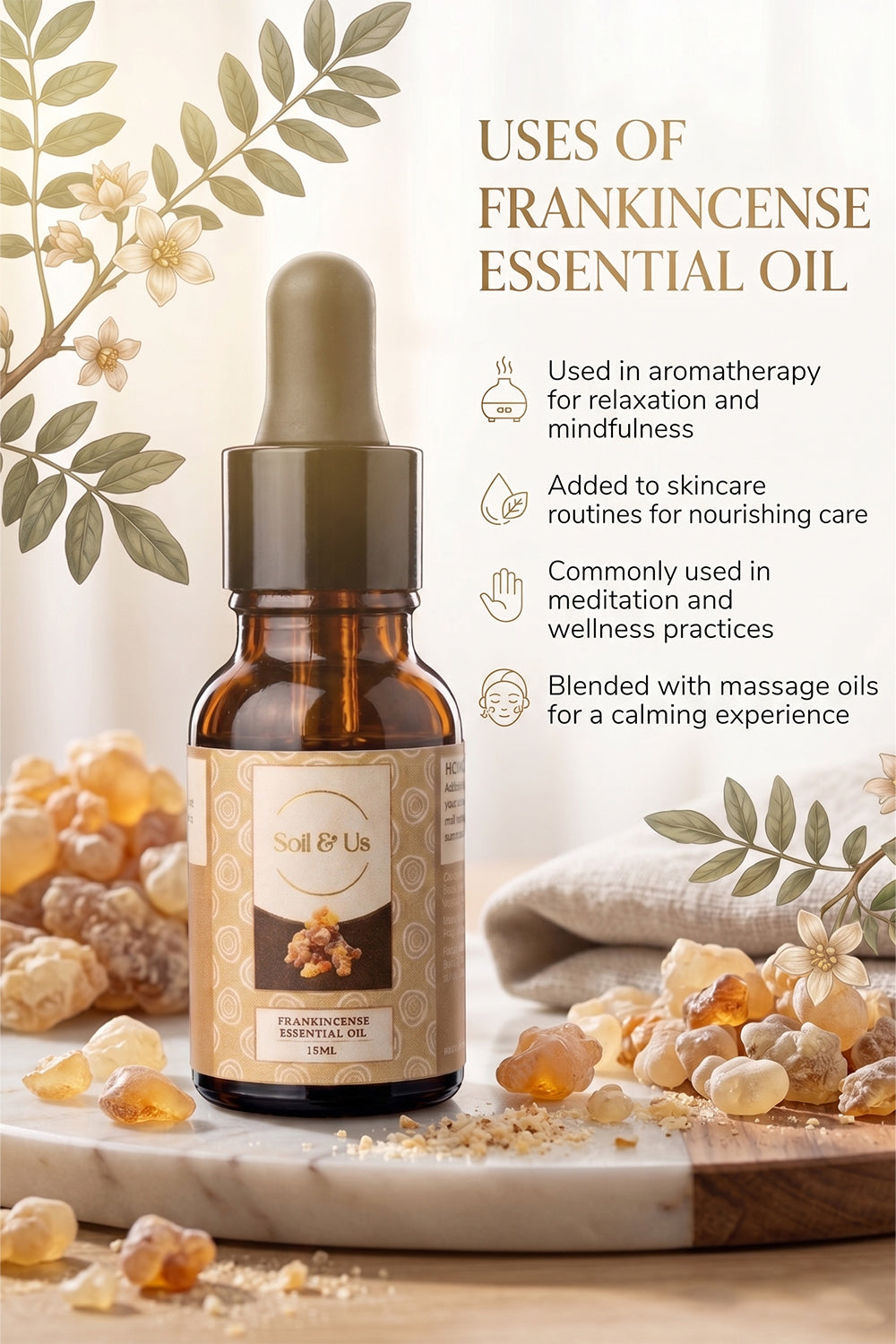 THE FRANKINCENSE ESSENTIAL OIL