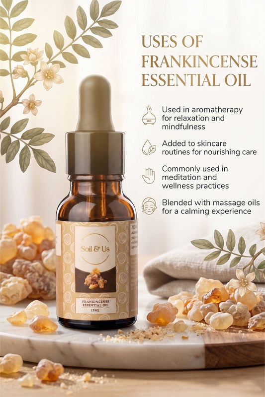 THE FRANKINCENSE ESSENTIAL OIL