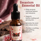 THE GERANIUM ESSENTIAL OIL