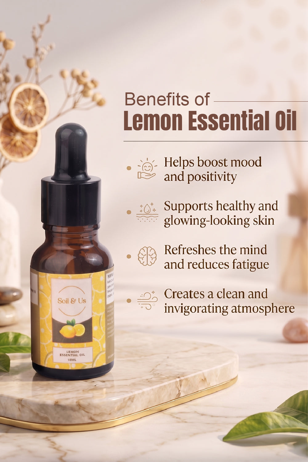 THE LEMON ESSENTIAL OIL