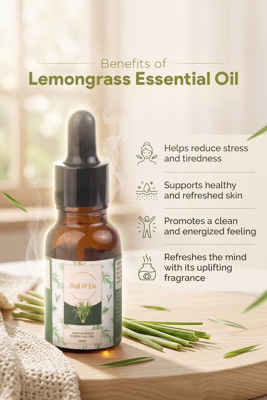 THE LEMONGRASS ESSENTIAL OIL