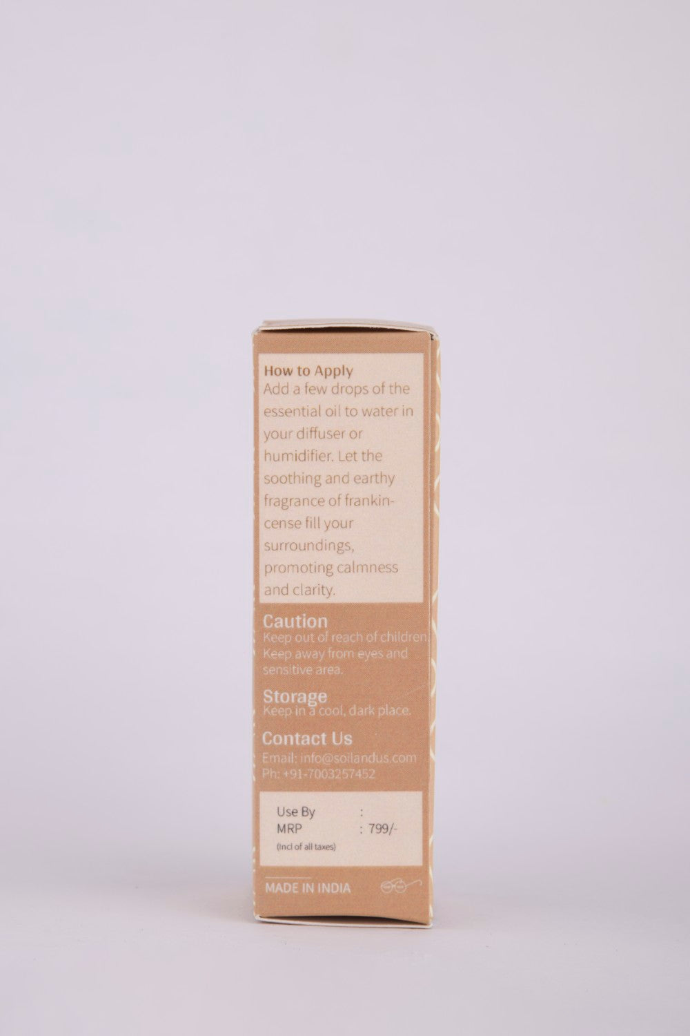 THE FRANKINCENSE ESSENTIAL OIL